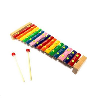 xilofono de 15 notas musicales para niños