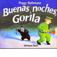 libro infantil buenas noches gorila