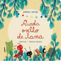 libro para niños Rueda ovillo de lana