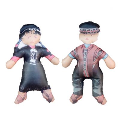 muñecos mapuches de genero