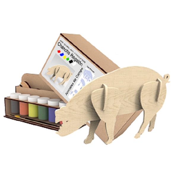 Chancho Corella Para Pintar Didacticos Corella